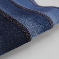 La mode ressemble à un tissu en denim lisse au toucher en coton polyester de 11.5oz