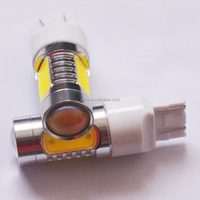 Système d'éclairage automobile LED COB 7,5W 7443, clignotant, feux de recul, feux de freinage, feux de stationnement, feux arrière, accessoire de voiture