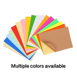Papier autocollant mat A4 avec doublure en papier silicone jaune 210*297MM, impression jet <span class=keywords><strong>d</strong></span>'encre/laser, <span class=keywords><strong>feuille</strong></span> <span class=keywords><strong>d</strong></span>'<span class=keywords><strong>étiquettes</strong></span> <span class=keywords><strong>d</strong></span>'expédition - Product Image 2