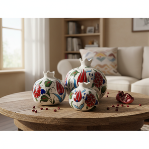 Jarrón de porcelana cerámica Granada clásico - Product Image 3
