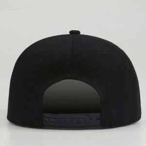 Custom Logo Men Women Sports Baseball Cap Blank Plain Solid Snapback Hip-hop Hat - Product Image 6