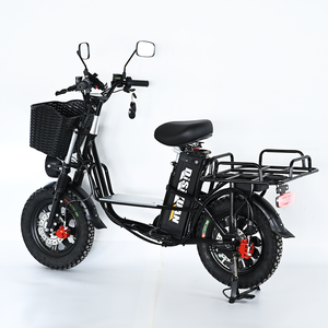 DISIYUAN คุณภาพสูงไฟฟ้า<span class=keywords><strong>จักรยาน</strong></span> 16x3 นิ้ว 1000W 60V แบตเตอรี่ลิเธียม<span class=keywords><strong>จักรยาน</strong></span>สําหรับพกพาสินค้าสินค้าบริการไฟฟ้า<span class=keywords><strong>จักรยาน</strong></span> - Product Image 4