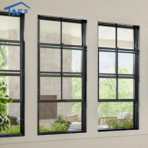 กรอบหน้าต่างอลูมิเนียมบานเลื่อนเดี่ยวหรือแขวนคู่หน้าต่างอลูมิเนียมอัลลอยด์มาตรฐาน CE - Product Image 2