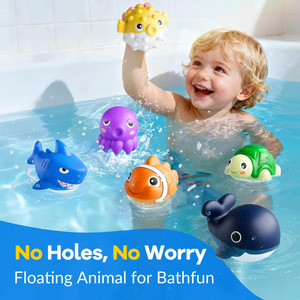 Jouets de plongée transfrontaliers pour enfants, jouets de piscine pour enfants, jouets de sauvetage aquatique pour enfants, jouets de sauvetage mignons en forme d'animaux marins - Product Image 4