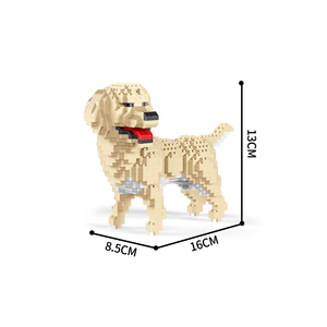 Bloques de Construcción de Micropartículas 618, Perros Teckel, Huskies, Shilongs, Schnauzers, Poodles, Golden Retrievers, Bulldogs, Juguetes para Niños - Product Image 6