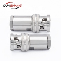 Connecteur coaxial RF de type triaxial BNC mâle à souder sur panneau TRB-J-316 50
