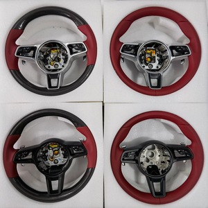 <span class=keywords><strong>FR</strong></span> Pour Porsche Echt Lederen Stuur Voor Cayman Cayenne Panamera Macan Tayneen Boxter Cacao 718 911 <span class=keywords><strong>955</strong></span> 957 958 970 971 - Product Image 3