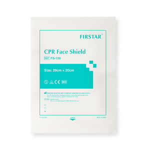 Firstar masker pernapasan CPR sekali pakai, masker resusitasi Manual standar pengujian tinggi dengan fitur mulut ke mulut - Product Image 4