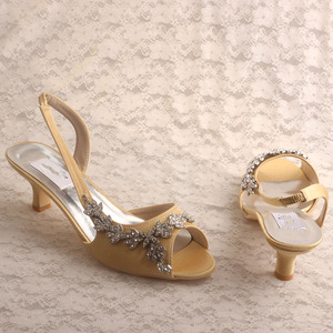 Nome <span class=keywords><strong>di</strong></span> <span class=keywords><strong>Marca</strong></span> Slingback Bianco Del Merletto <span class=keywords><strong>di</strong></span> Estate <span class=keywords><strong>Sandali</strong></span> Da Sposa - Product Image 4