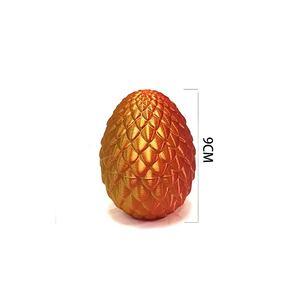 Ensemble d'œufs de résurrection d'animaux imprimés en 3D colorés, jouets créatifs et tendance, figurines décoratives, cadeaux et ornements - Product Image 2