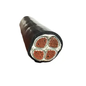 4 çekirdekli bakır kablo 240mm2 fiyat CU/XLPE/PVC UMMAN inşaat için kablolar