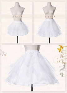 Vestido corto de Chifón con dos huesos para mujer, ropa interior de chifón, para Cosplay, Ballet, Rockabilly, Crinoline - Product Image 3