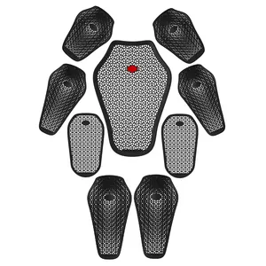 Tpe Back Hip Shoulder Ce Level 1 Guard Build-In Gear Protection Motorcycle Motorbike Insert Knee And Elbow Pads