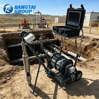 Caméra de forage de 73 mm, étanche IP68, système d'inspection de puits profonds avec câble de 300 m et moniteur HD pour puits profonds et études géologiques