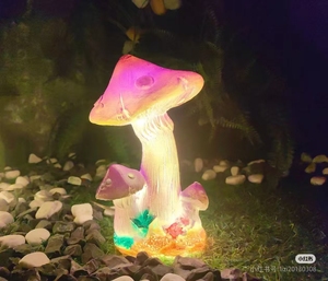 Elegante Lámpara Escultórica LED con Forma de Hongo para Decoración de Paisajes en Plazas, Parques y Festivales al Aire Libre - Product Image 1