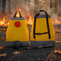Nouveautés : Pulvérisateur à dos pour la lutte contre les incendies, équipement de lutte contre les incendies à brume d'eau avec sac en PVC pour les incendies forestiers et les opérations de sauvetage