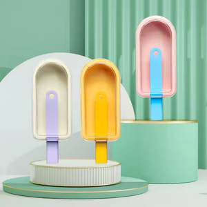 Wholesale Reusable Food Grade Silicone Animal Shaped Colorful Cute Anti-Stress Popsicle Molds Homemade DIY Kitchen <b>Tools</b> Boys - Product Image 3