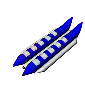بويان الصين المتين جدا القارب الموز نفخ للتزلج على المياه رياضة المياة مقطورة قارب ل 10-12 اشخاص