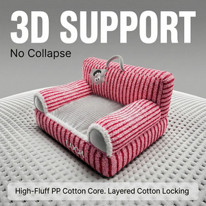 Cama de Felpa Grande para Mascotas con Funda Extraíble y Lavable, Cómoda y Lujosa Cama para Perros y Gatos para la Sala de Estar Interior y Decoración del Hogar - Product Image 6