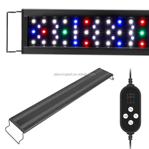 Akvaryum için led ışık, 24/7 modu gündoğumu gün batımı otomatik döngüsü ve akvaryumlar için DIY modu tam spektrumlu led led ışık ing