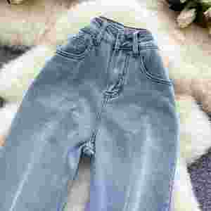 Pantalones Vaqueros Casuales de Verano para Mujer, Transpirables, Antiestáticos, Impermeables, de Secado Rápido, Bordados, de Cintura Alta, Largos hasta el Tobillo - Product Image 2