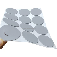 Plaque thermique conductrice en silicone RoHS pour dissipateur thermique GPU 1W-16.8W NDST-CP-120, indice de résistance au feu 94-V0, 6kV, résistance à la traction 0.13Mpa