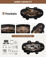LOVEVOOK Chinesischer Online-Markt Luxus-Handtaschen Arbeits- und Schul-Tragetasche für Frauen Büro-Handtaschen Damen-Laptop-Tragetaschen