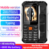 Celular 2G GSM dual-sim Key, teléfono móvil resistente y desbloqueado, venta al por mayor de fábrica