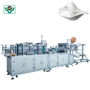 Masker Wajah NIOSH N95 penyaringan tinggi Logo kustom mesin pembuat masker <span class=keywords><strong>Respirator</strong></span> lipat <span class=keywords><strong>Duckbill</strong></span> - Product Image 2