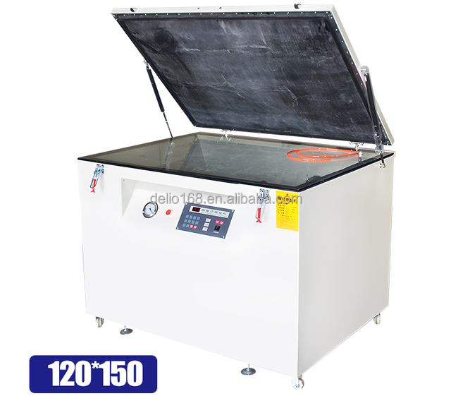 120*150cm 47*59Inch Digital LED UV Exposure Unit Automatic Plate Exposure Machine for Screen Printing Pre-press Equipment