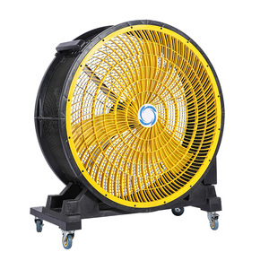 Portable Industrial Fan 24 Inch Oscillating <b>Electric</b> With Wheels For Indoor Ventilation Cooling - Product Image 1