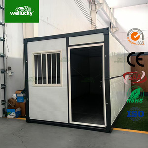 Usine chinoise, vente en gros : Maison préfabriquée modulaire confortable, mini-maison, conteneur de 20 pieds, bureau portable, dortoir extérieur - Product Image 2