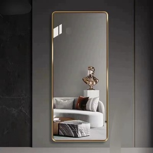 Bingkai cermin penata rambut Salon persegi panjang lapisan emas perak profil <span class=keywords><strong>aluminium</strong></span> disikat untuk bingkai cermin untuk kamar tidur ruang tamu - Product Image 6