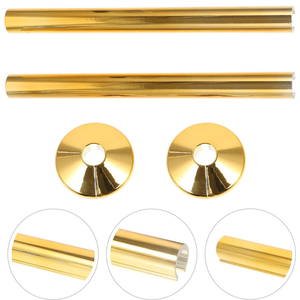 Cubierta de tubo de <span class=keywords><strong>radiador</strong></span> dorada de 15*200mm, cubierta de tubo de <span class=keywords><strong>radiador</strong></span>, cubierta de tubo de 15mm, cubiertas de tubo de <span class=keywords><strong>radiador</strong></span> de toallero dorado - Product Image 5