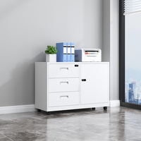 Archivadores de acero modernos más vendidos, equipados con cerraduras de tres puntos, adecuados para oficinas y salas de estar