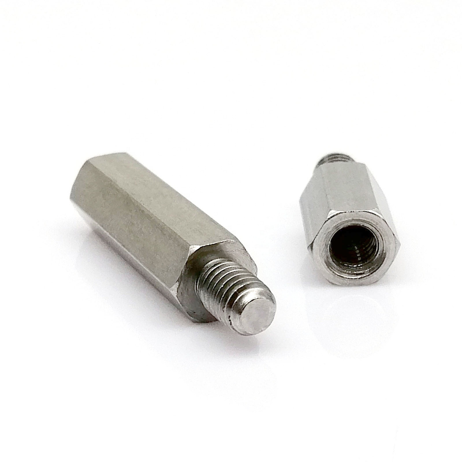 Distanziali Esagonali M3 M4 Maschio-Femmina in Acciaio Inox 304 A2, Connettori per Giunzioni