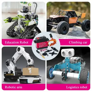 <span class=keywords><strong>DS3218</strong></span> <span class=keywords><strong>Pro</strong></span> GPS 1/8 1/10 1/12 Unisex RC Car Digital 20KG Alta velocidad IP66 Impermeable Baja Metal Gear 25T Brazo 180/270 grados - Product Image 4