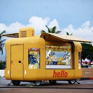 รถขายอาหารข้างถนนแบบ<span class=keywords><strong>ไท</strong></span>ยของหวานไอศกรีมมะพร้าวรถเทรลเลอร์เคลื่อนที่ได้อย่างรวดเร็วมีขายกาแฟชาเย็นตลาดกลางคืนรถเข็นอาหาร - Product Image 4