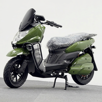 Moto électrique 72V 2000W, génération 4, scooter à deux roues longue portée, batterie 40Ah, 70 km d'autonomie, frein à disque, suspension hydraulique