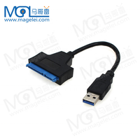 Promotion Câble Adaptateur USB 3.0 vers SATA Prix Usine CE 0,2 m pour Disque Dur 2,5 Pouces