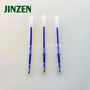 JZ-70994 Stylo thermique spécial haute température bleu mat avec support pour stylo, stylo thermique à effacement pour machine à coudre - Product Image 5