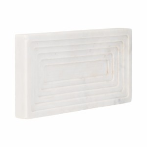 Vassoio in Marmo Decorativo Rettangolare, Centrotavola Moderno per Tavolino da Caffè, Decorazione per la Casa - Product Image 3