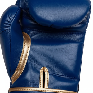 ถุงมือชกมวยสีฟ้าบินได้ถุงมือมวยสีฟ้าสำหรับมวยไทยรุ่นล่าสุดโลโก้ออกแบบได้ตามต้องการ - Product Image 1