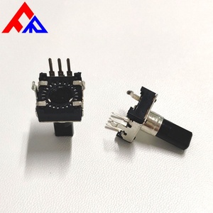 Encoder Incremental Miniatura de Doble Eje al por Mayor, Interruptor de Control de Volumen de Eje Hueco Rotatorio DC5V 30000 Ciclos para Hogar Inteligente - Product Image 6