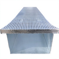 Couverture de canalisation de drainage lourde pour l'Australie, pour les systèmes de drainage industriels et commerciaux, grille métallique incluse