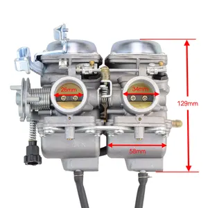 GOOFIT Doppel vergaser Doppel zylinder Ersatz für Vergaser kammer 250cc Rebel CMX 250cc CMX250 CA250