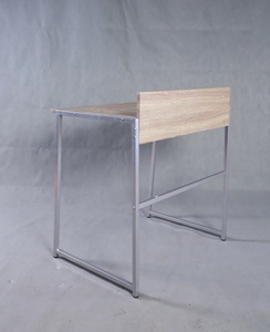 Bureau simple Bureau en bois Table d'ordinateur pliante en verre trempé - Product Image 2