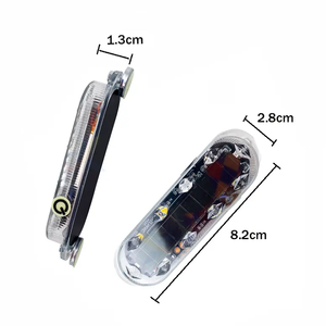 Luces <span class=keywords><strong>de</strong></span> Advertencia Intermitentes <span class=keywords><strong>de</strong></span> 10 LED con 3 Modos, Luces Traseras LED para Motocicleta, Módulo para Automóvil y Camión - Product Image 2