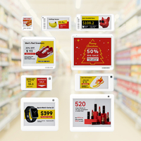Solution de vente au détail intelligente Minew, affichage E Ink, étiquette électronique Bluetooth, étiquette de prix numérique, étiquette de rayonnage électronique, système ESL