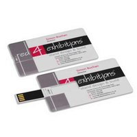 Carte de crédit d'affaires Usb 1gb 2gb 4gb 8gb 16gb 32gb 64gb 128gb Sublimation Usb Flash Drive Carte mémoire Usb Pen Drive Card